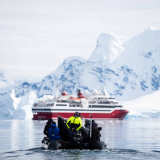 <p>Les nombreux débarquement en Zodiacs®&nbsp; sur le continent Antarctique</p>